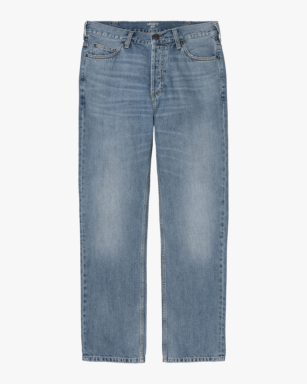 Carhartt WIP Marlow Pant Relaxed Straight Mens Jeans - Blue Worn Bleached | Carhartt WIP Jeans | JEANSTORE