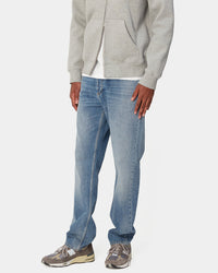 Carhartt WIP Marlow Pant Relaxed Straight Mens Jeans - Blue Worn Bleached | Carhartt WIP Jeans | JEANSTORE