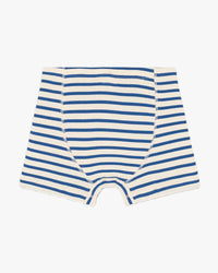 Hemen Biarritz Albar Breton Stripe Boxer Brief - Natural / Blue