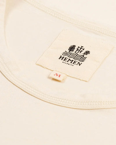 Hemen Biarritz Joritz L/S Tee - Stone