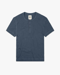 Hemen Biarritz Luzien Henley - Steel Blue