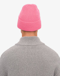 Colorful Standard Merino Wool Beanie - Bubblegum Pink