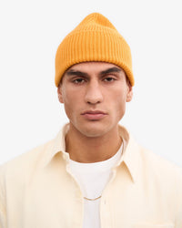 Colorful Standard Merino Wool Beanie - Burned Yellow
