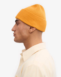 Colorful Standard Merino Wool Beanie - Burned Yellow