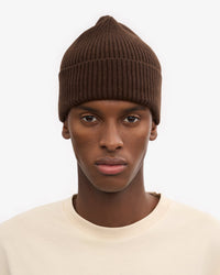 Colorful Standard Merino Wool Beanie - Coffee Brown