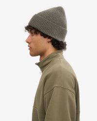 Colorful Standard Merino Wool Beanie - Dusty Olive