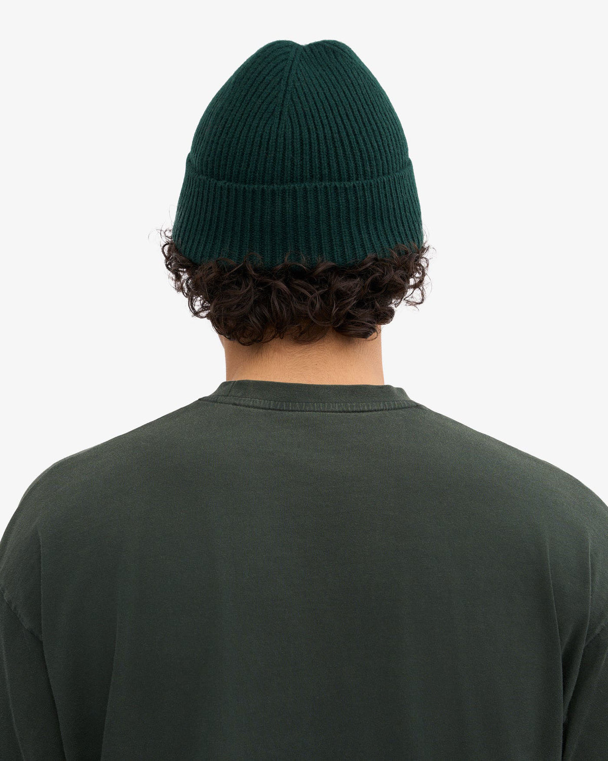 Colorful Standard Merino Wool Beanie - Emerald Green
