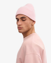 Colorful Standard Merino Wool Beanie - Faded Pink