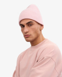Colorful Standard Merino Wool Beanie - Faded Pink