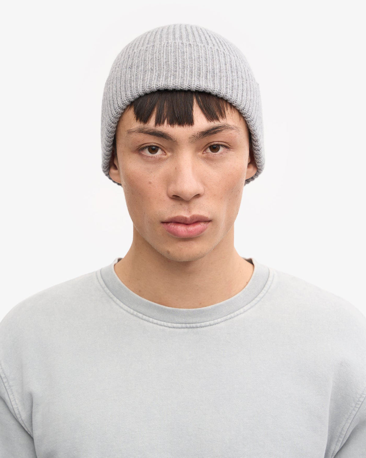 Colorful Standard Merino Wool Beanie - Heather Grey | Colorful Standard Hats | JEANSTORE