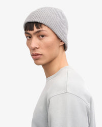 Colorful Standard Merino Wool Beanie - Heather Grey | Colorful Standard Hats | JEANSTORE
