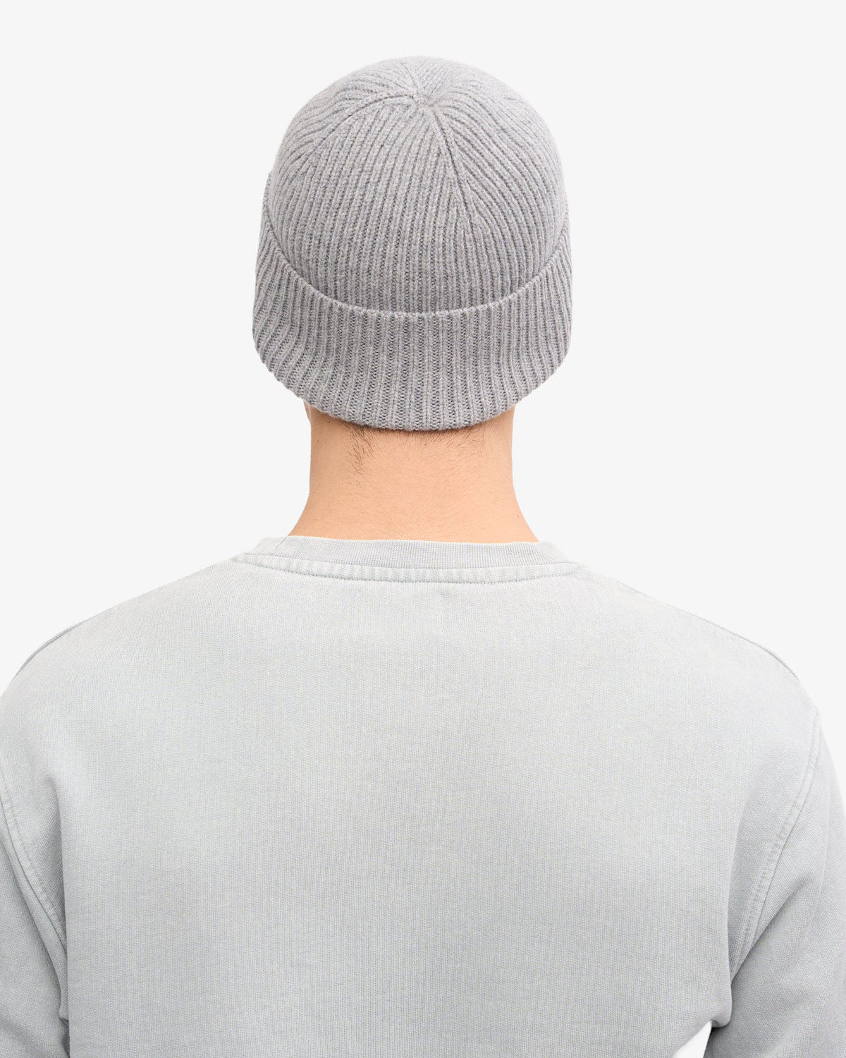 Colorful Standard Merino Wool Beanie - Heather Grey | Colorful Standard Hats | JEANSTORE