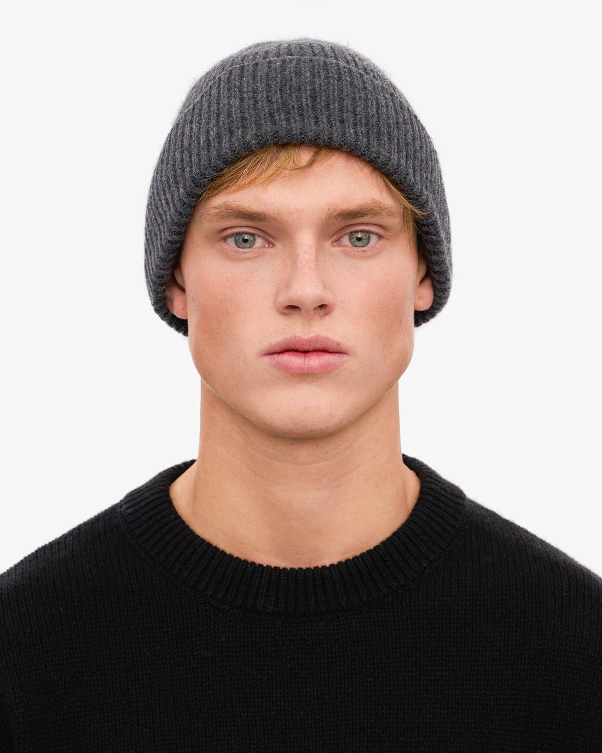 Colorful Standard Merino Wool Beanie - Lava Grey