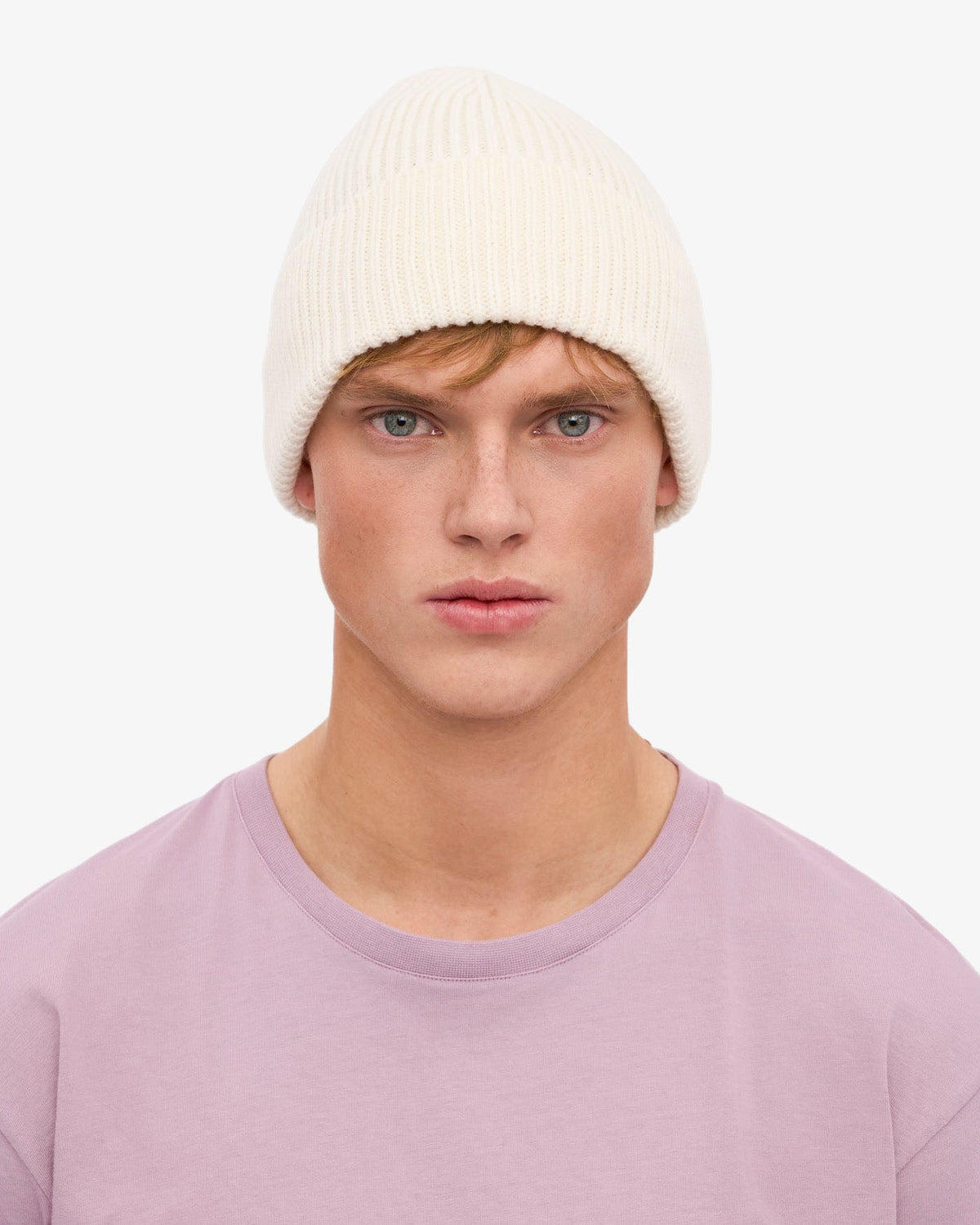 Colorful Standard Merino Wool Beanie - Optical White