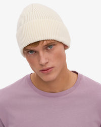 Colorful Standard Merino Wool Beanie - Optical White