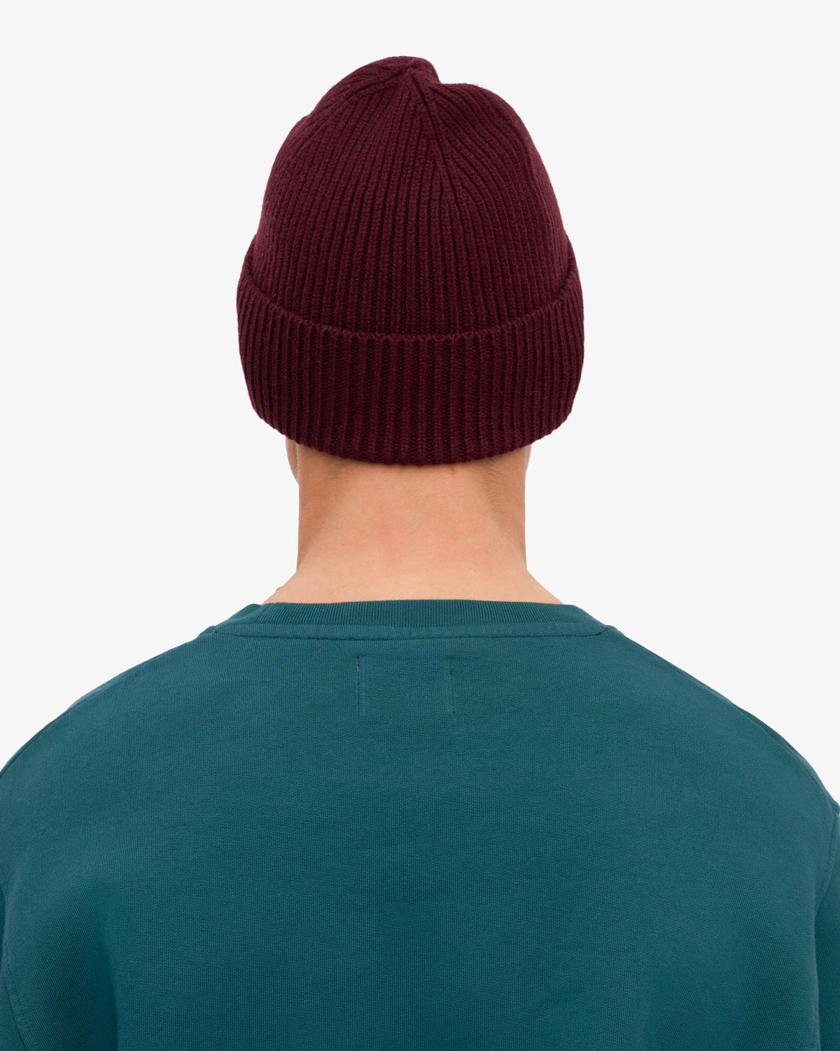 Colorful Standard Merino Wool Beanie - Oxblood Red