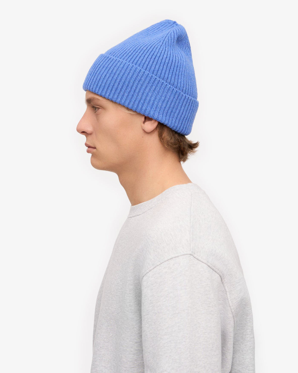 Colorful Standard Merino Wool Beanie - Pacific Blue