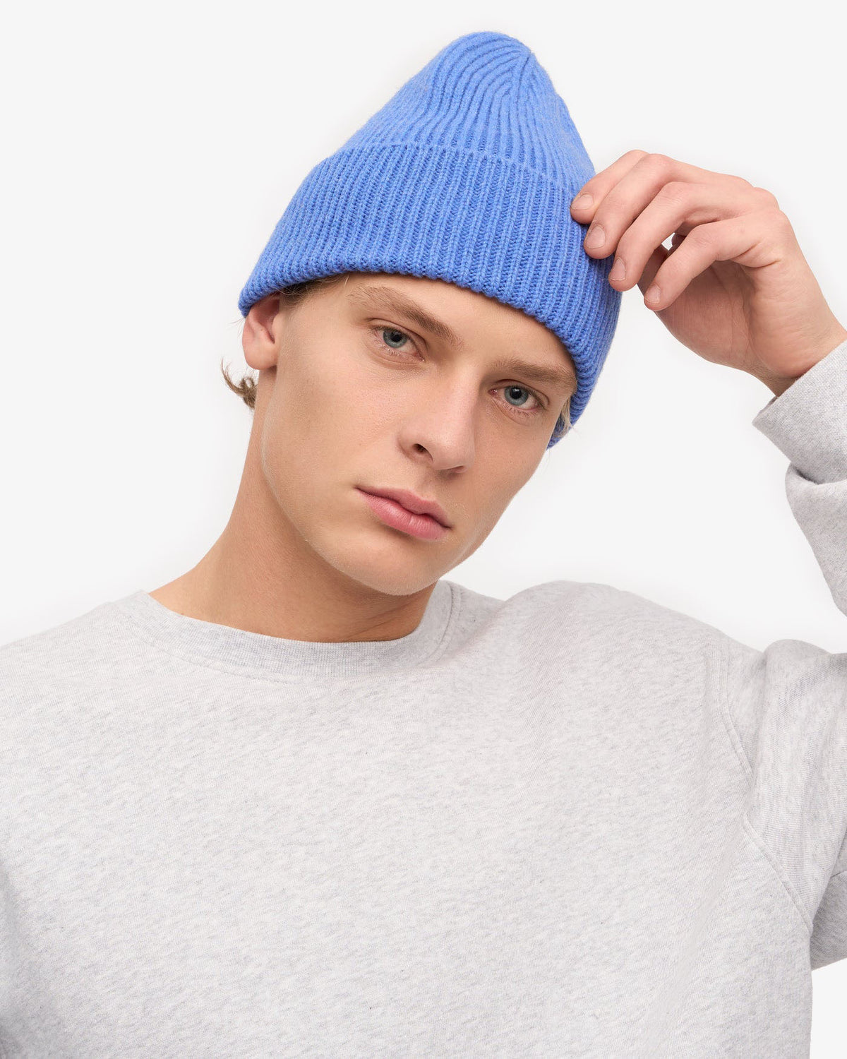 Colorful Standard Merino Wool Beanie - Pacific Blue