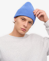 Colorful Standard Merino Wool Beanie - Pacific Blue