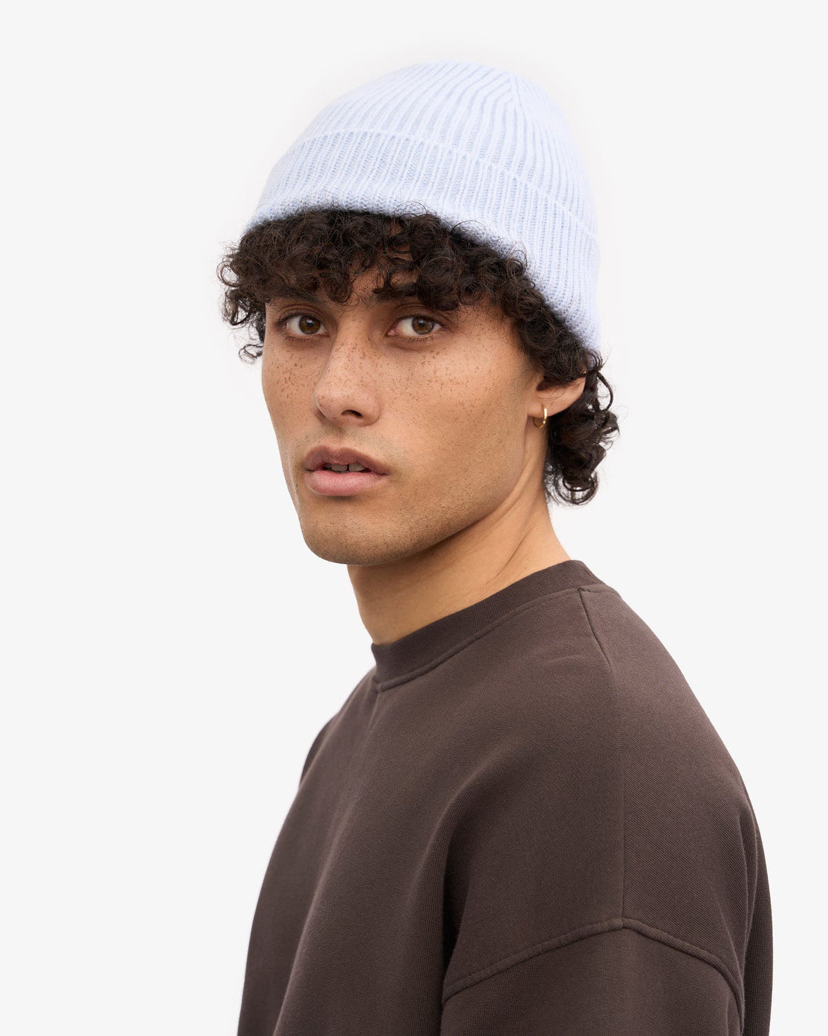 Colorful Standard Merino Wool Beanie - Polar Blue