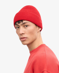 Colorful Standard Merino Wool Beanie - Scarlet Red