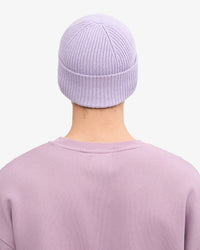 Colorful Standard Merino Wool Beanie - Soft Lavender