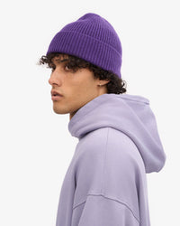 Colorful Standard Merino Wool Beanie - Ultra Violet