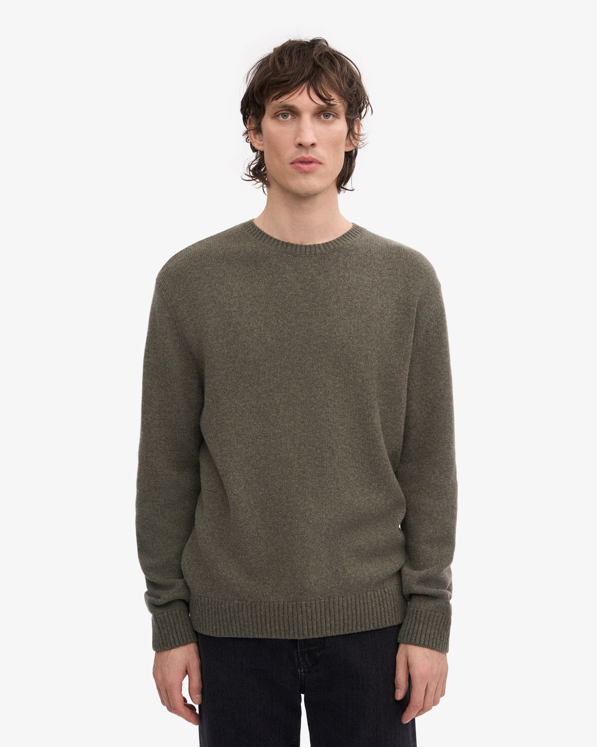 Colorful Standard Classic Merino Wool Crew Sweater - Dusty Olive