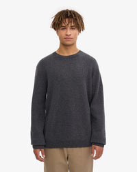 Colorful Standard Classic Merino Wool Crew Sweater - Lava Grey | Colorful Standard Sweaters & Knitwear | JEANSTORE