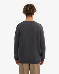 Colorful Standard Classic Merino Wool Crew Sweater - Lava Grey | Colorful Standard Sweaters & Knitwear | JEANSTORE