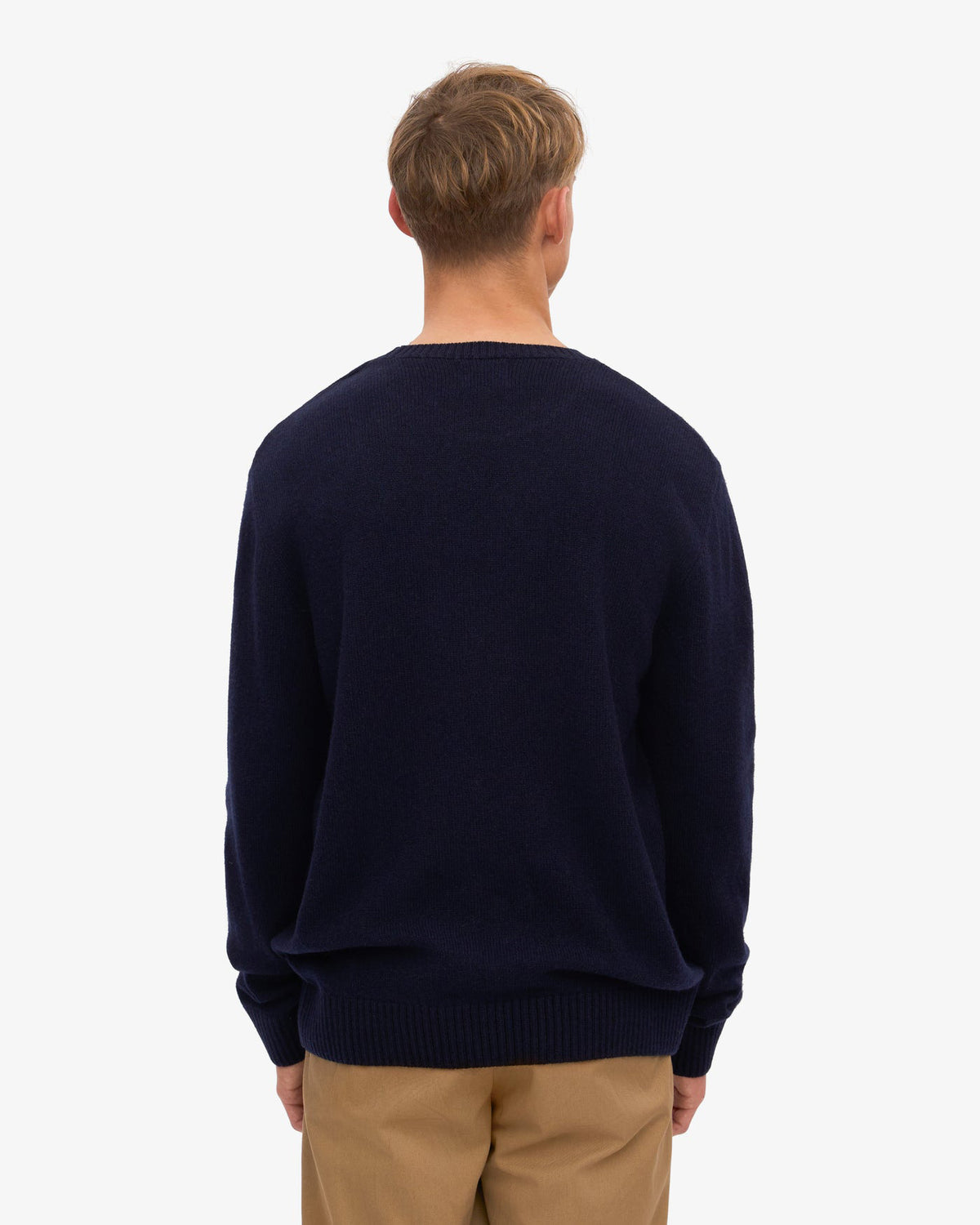 Colorful Standard Classic Merino Wool Crew Sweater - Navy Blue | Colorful Standard Sweaters & Knitwear | JEANSTORE