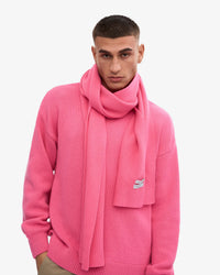 Colorful Standard Merino Wool Scarf - Bubblegum Pink | Colorful Standard Scarves | JEANSTORE