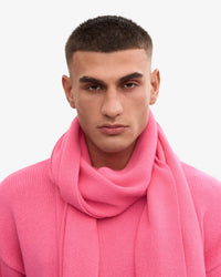 Colorful Standard Merino Wool Scarf - Bubblegum Pink | Colorful Standard Scarves | JEANSTORE