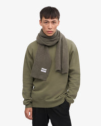 Colorful Standard Merino Wool Scarf - Dusty Olive | Colorful Standard Scarves | Jeanstore