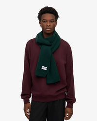 Colorful Standard Merino Wool Scarf - Emerald Green