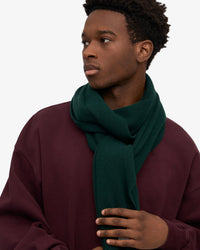 Colorful Standard Merino Wool Scarf - Emerald Green