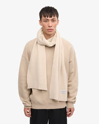 Colorful Standard Merino Wool Scarf - Ivory White