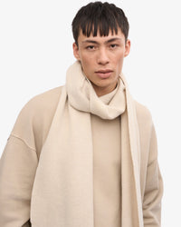 Colorful Standard Merino Wool Scarf - Ivory White