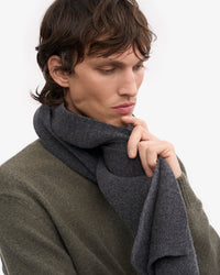 Colorful Standard Merino Wool Scarf - Lava Grey | Colorful Standard Scarves | JEANSTORE