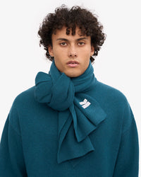 Colorful Standard Merino Wool Scarf - Ocean Green | Colorful Standard Scarves | JEANSTORE