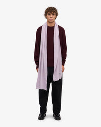 Colorful Standard Merino Wool Scarf - Soft Lavender