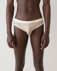 TA-CT Teleno Linen Mini Briefs - Natural | TA-CT Underwear | JEANSTORE