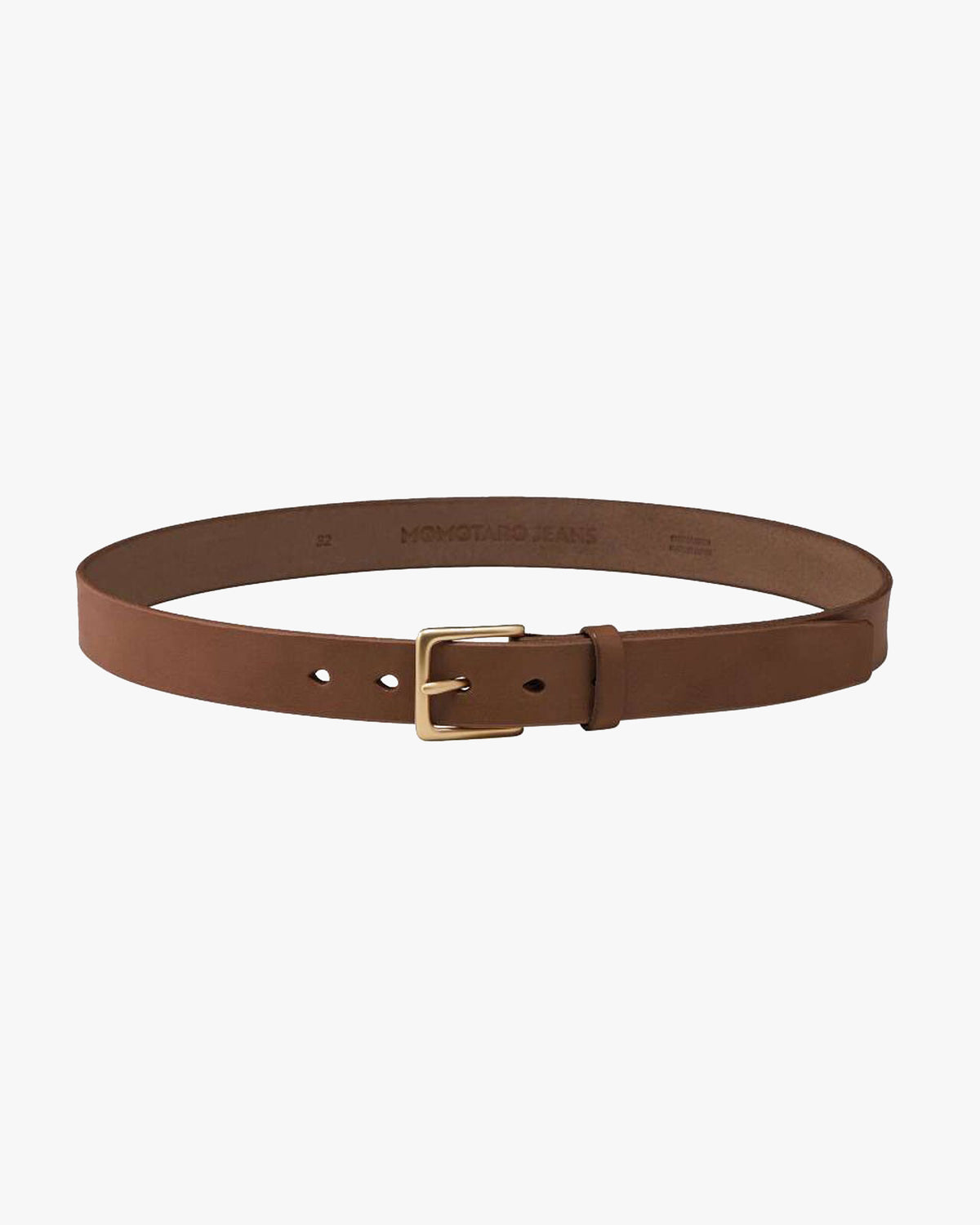 MOMOTARO JEANS MMGD1001 Benz Leather Belt - Brown