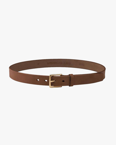 MOMOTARO JEANS MMGD1001 Benz Leather Belt - Brown