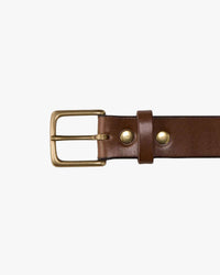 MOMOTARO JEANS MMGD1001 Benz Leather Belt - Brown