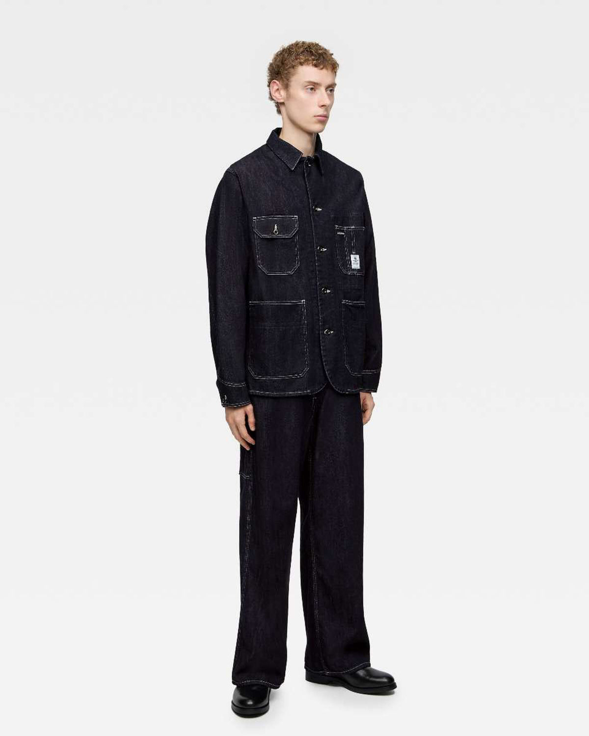 MOMOTARO JEANS MMOT6300 Selvedge Denim Coverall - Indigo | MOMOTARO JEANS Jackets & Coats | JEANSTORE