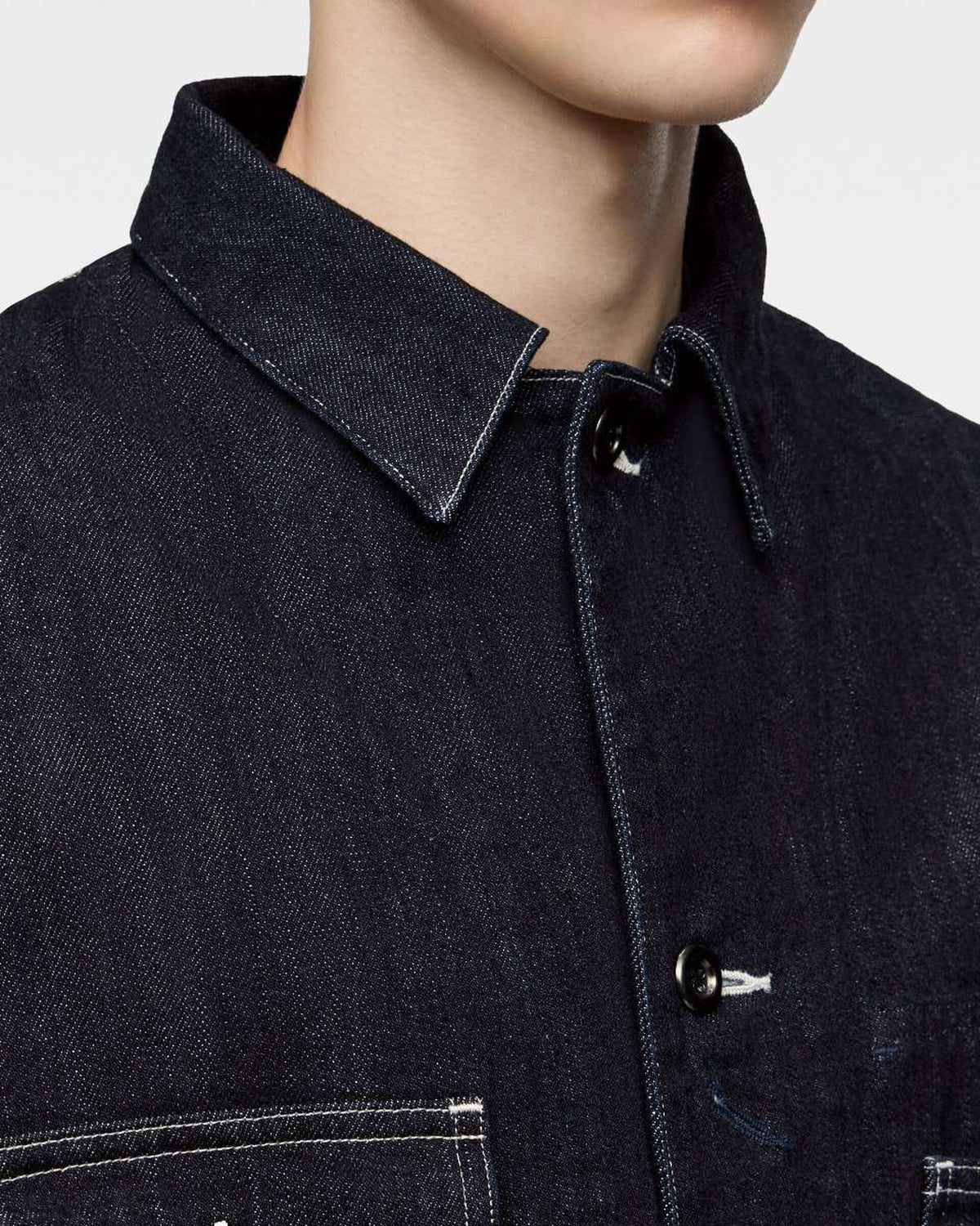 MOMOTARO JEANS MMOT6300 Selvedge Denim Coverall - Indigo | MOMOTARO JEANS Jackets & Coats | JEANSTORE