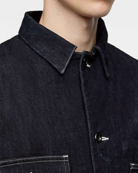 MOMOTARO JEANS MMOT6300 Selvedge Denim Coverall - Indigo | MOMOTARO JEANS Jackets & Coats | JEANSTORE