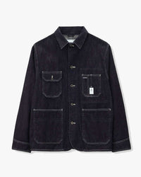 MOMOTARO JEANS MMOT6300 Selvedge Denim Coverall - Indigo | MOMOTARO JEANS Jackets & Coats | JEANSTORE