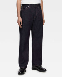MOMOTARO JEANS #100 Straight Fit Mens Jeans - 11oz Tokuno Blue Selvedge Denim / Zipper | MOMOTARO JEANS Jeans | JEANSTORE
